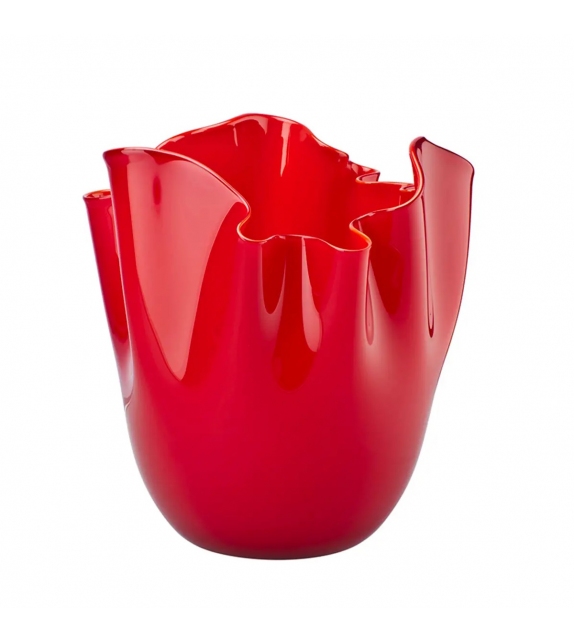 Ready for shipping - Fazzoletto Opalino 700.02 Venini Vase
