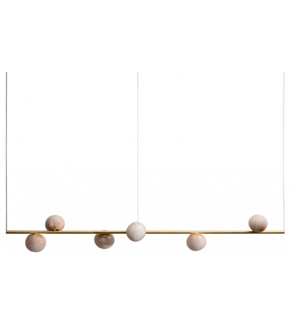 84V Stem Bocci Ceiling Lamp