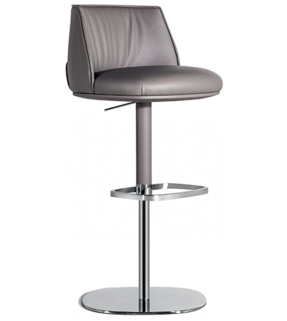Archibald Poltrona Frau Column Stool