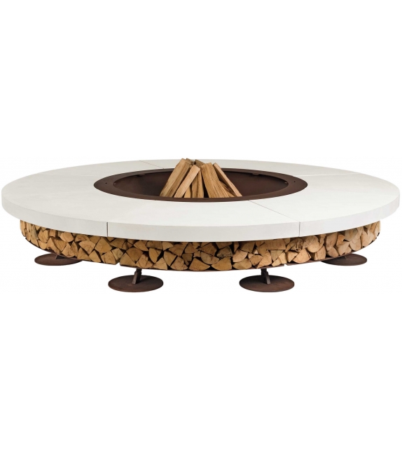 Ercole Concrete Ak47 Design Fire Pit