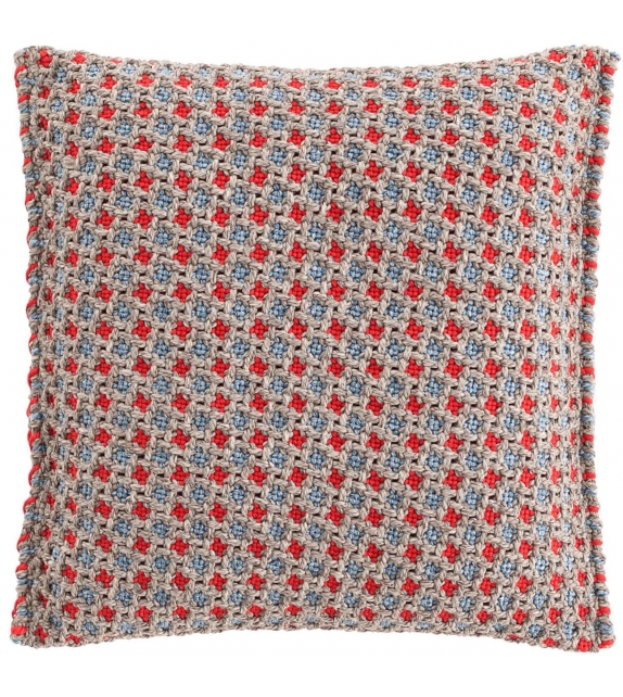 Garden Layers Gan Square Cushion
