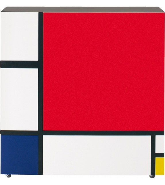 Homage to Mondrian 2 Cappellini Cabinet