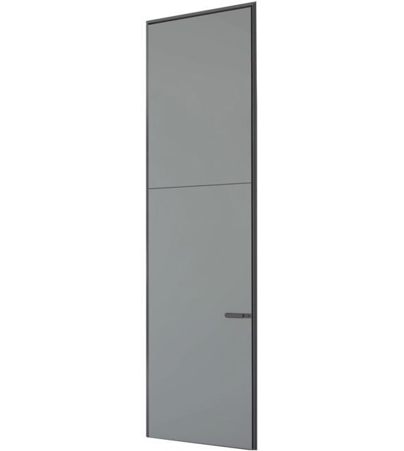 Link+ Slim Swing Door With Overhead Lights Rimadesio