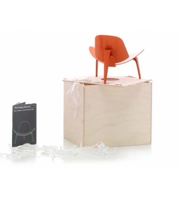 Miniature 3-Benet Skalstol, Wegner Vitra