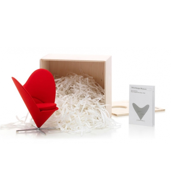 Miniature Heart-Shaped cone chair, Panton Vitra