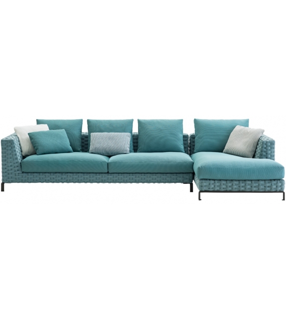 Ray Outdoor Fabric B&B Italia Outdoor Modular Sofa