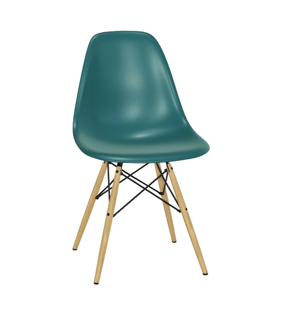 Ready for shipping - Eames Plastic Side Chair DSW Classic Vitra